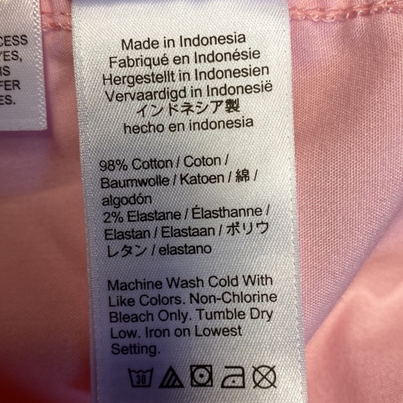 NWT J.Crew Slim Boyfriend Chino Pants In Pink Size 35 - Picture 8 of 8